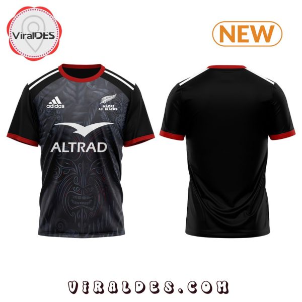 Men’s Maori All Blacks 2024 Home Jersey Shirt