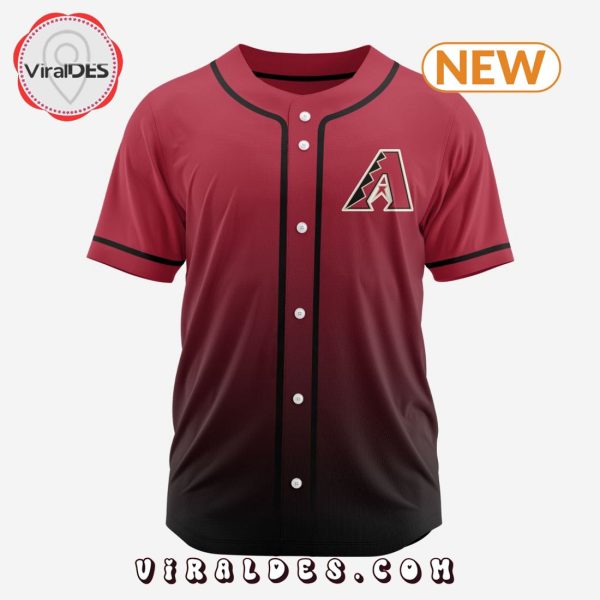 MLB Arizona Diamondbacks Personalized Gradient Design Baseball Jersey