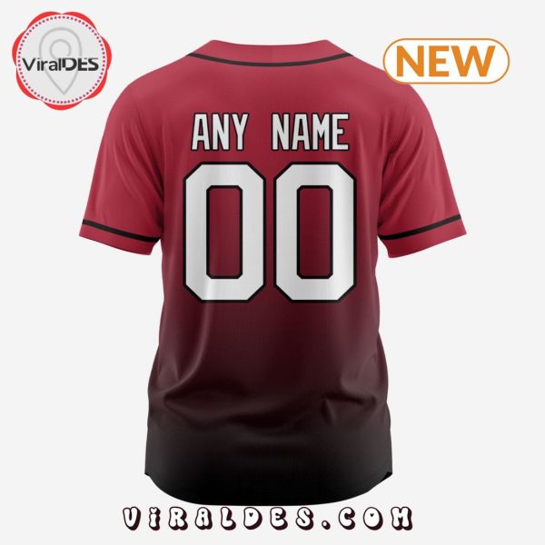 MLB Arizona Diamondbacks Personalized Gradient Design Baseball Jersey