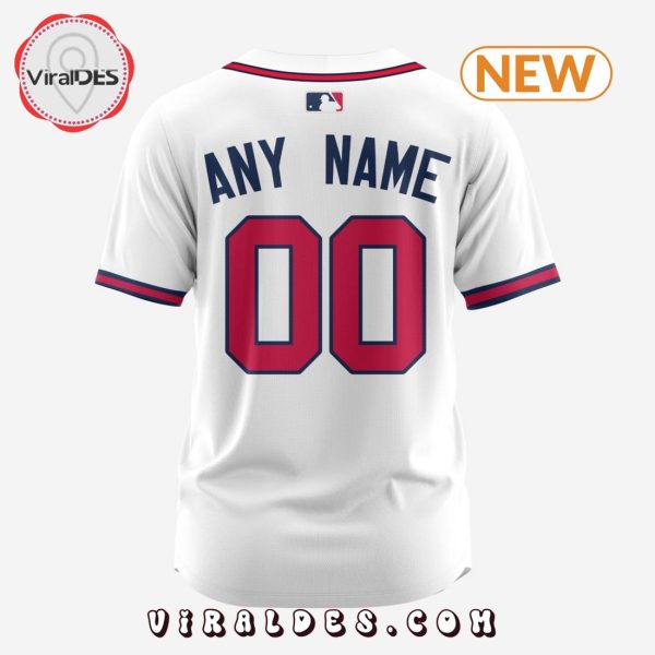 MLB Atlanta Braves Custom 2024 Home Baseball Jersey