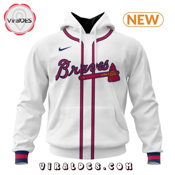 MLB Atlanta Braves Custom 2024 Home Kits Hoodie