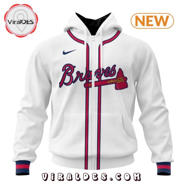 MLB Atlanta Braves Custom 2024 Home Kits Hoodie