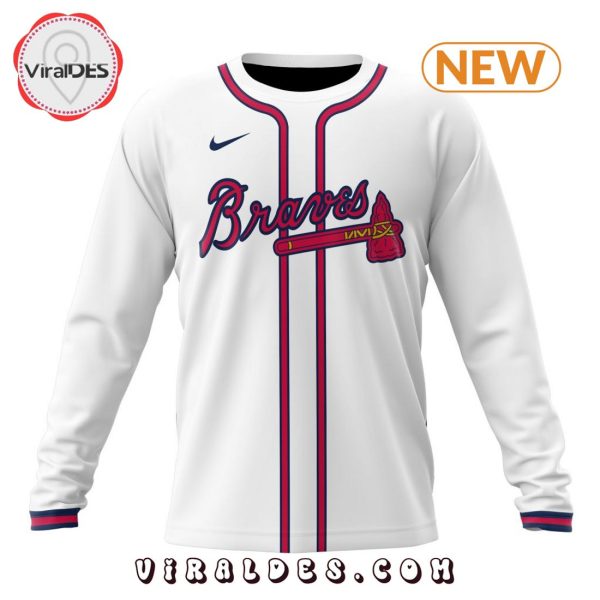 MLB Atlanta Braves Custom 2024 Home Kits Hoodie