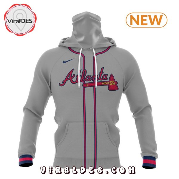 MLB Atlanta Braves Personalized 2024 Road Kits Hoodie