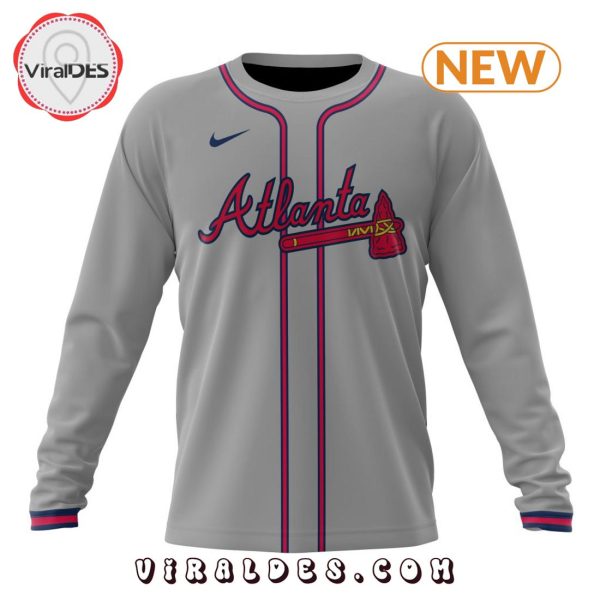 MLB Atlanta Braves Personalized 2024 Road Kits Hoodie