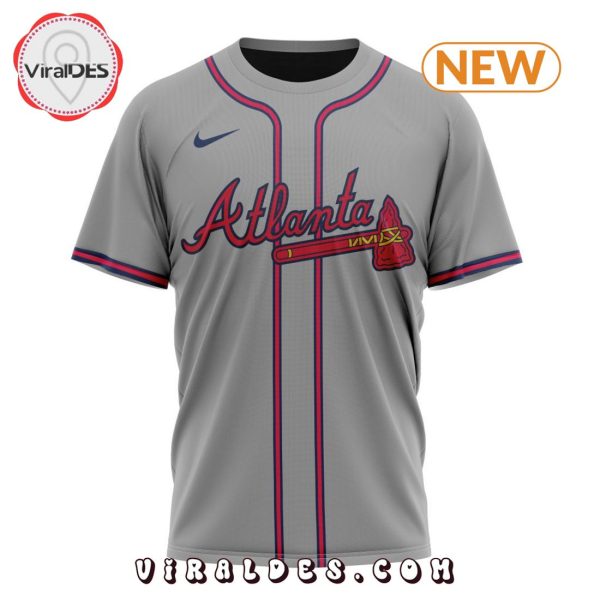 MLB Atlanta Braves Personalized 2024 Road Kits Hoodie