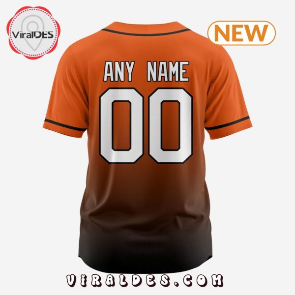 MLB Baltimore Orioles Personalized Gradient Design Baseball Jersey