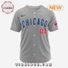 MLB Chicago Cubs Personalized Gradient Design Baseball Jersey