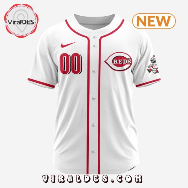 MLB Cincinnati Reds Custom 2024 Home Baseball Jersey