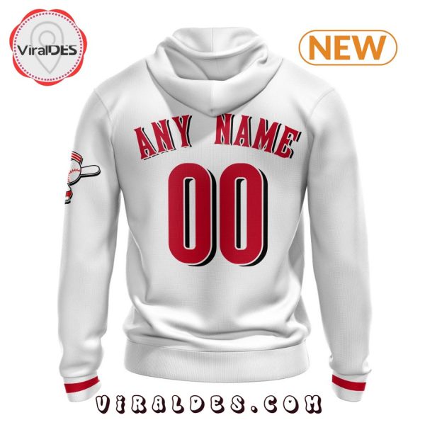 MLB Cincinnati Reds Custom 2024 Home Kits Hoodie