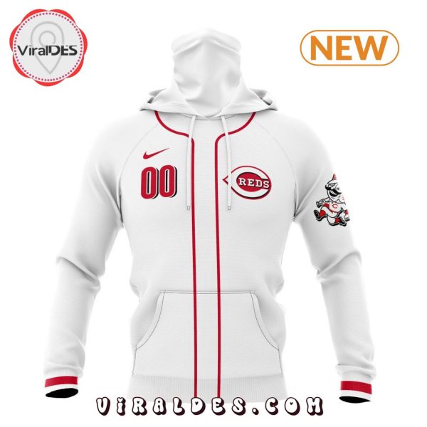 MLB Cincinnati Reds Custom 2024 Home Kits Hoodie