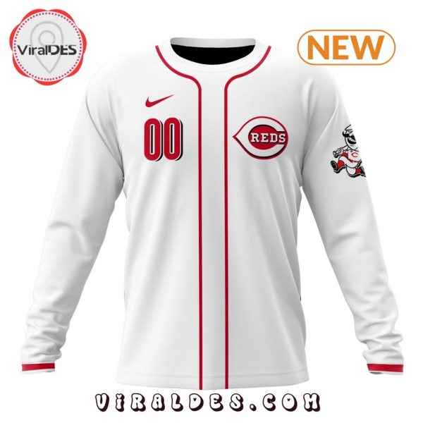 MLB Cincinnati Reds Custom 2024 Home Kits Hoodie