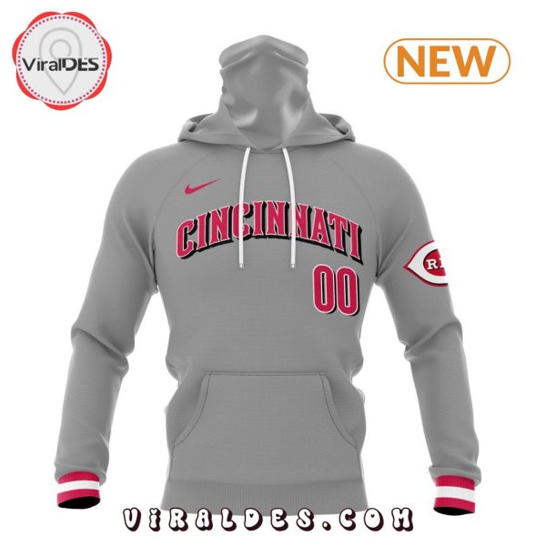 MLB Cincinnati Reds Personalized 2024 Road Kits Hoodie