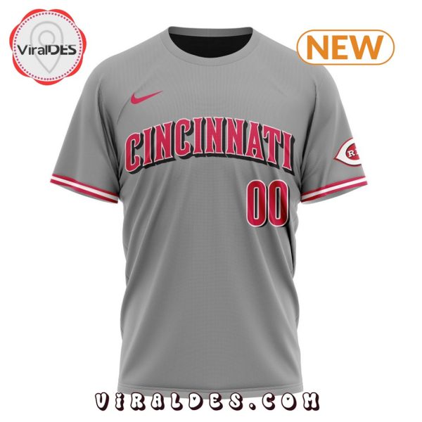 MLB Cincinnati Reds Personalized 2024 Road Kits Hoodie