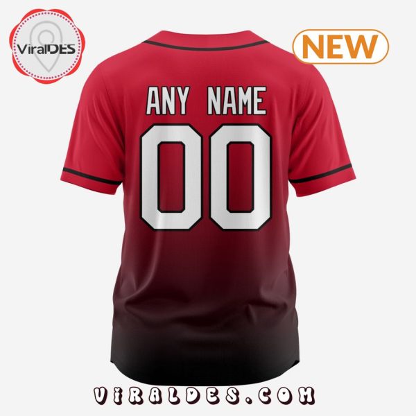 MLB Cincinnati Reds Personalized Gradient Design Baseball Jersey