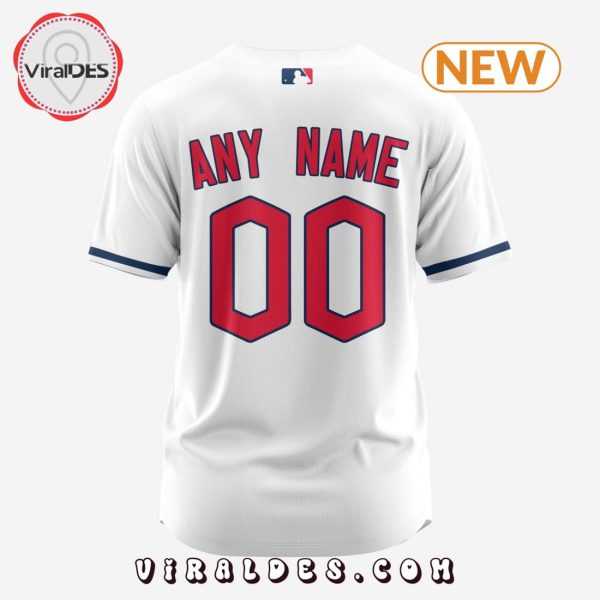 MLB Cleveland Guardians Custom 2024 Home Baseball Jersey