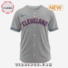 MLB Cleveland Guardians Personalized Gradient Design Baseball Jersey