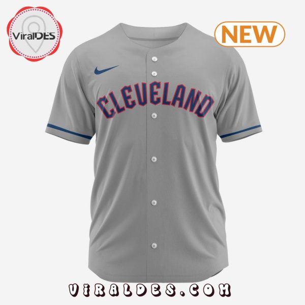 MLB Cleveland Guardians Personalized 2024 Road Baseball Jersey