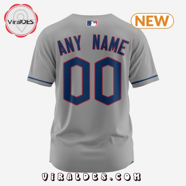 MLB Cleveland Guardians Personalized 2024 Road Baseball Jersey