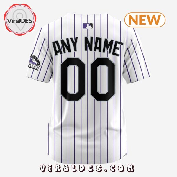 MLB Colorado Rockies Custom 2024 Home Baseball Jersey