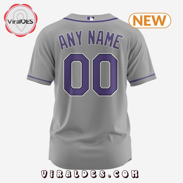 MLB Colorado Rockies Personalized 2024 Road Baseball Jersey