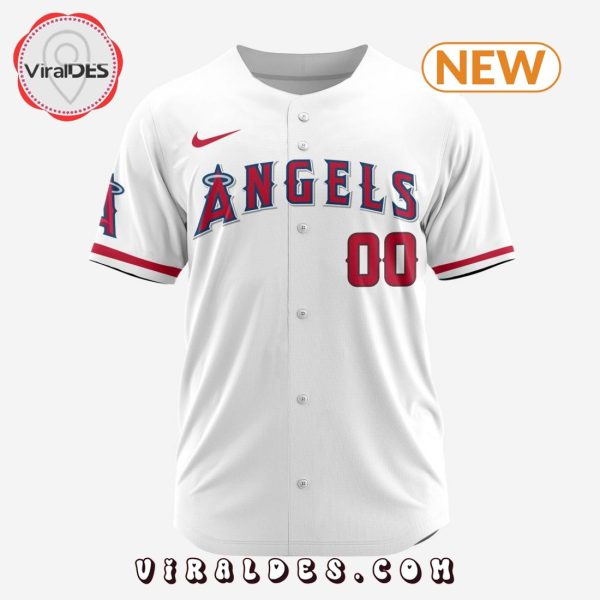 MLB Los Angeles Angels Custom 2024 Home Baseball Jersey