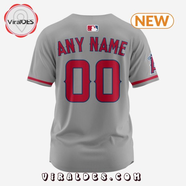 MLB Los Angeles Angels Personalized 2024 Road Baseball Jersey