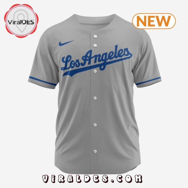MLB Los Angeles Dodgers Personalized 2024 Road Baseball Jersey