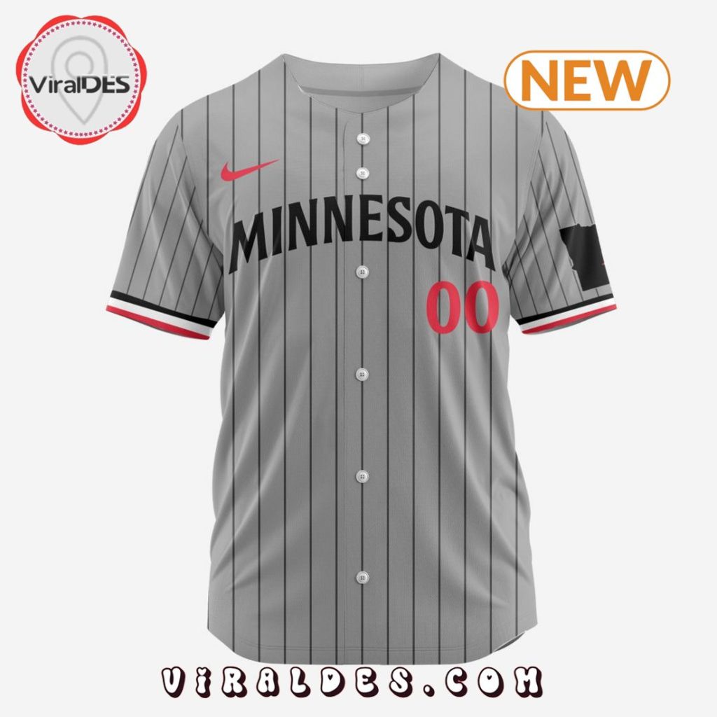 MLB Minnesota Twins Personalized 2024 Road Baseball Jersey