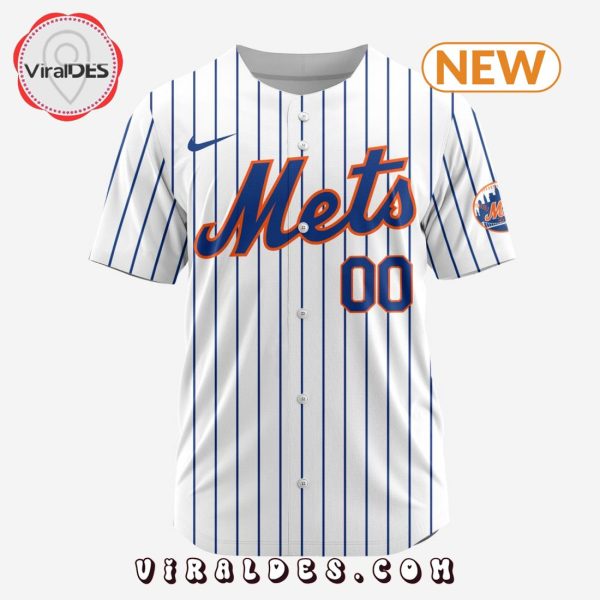 MLB New York Mets Custom 2024 Home Baseball Jersey