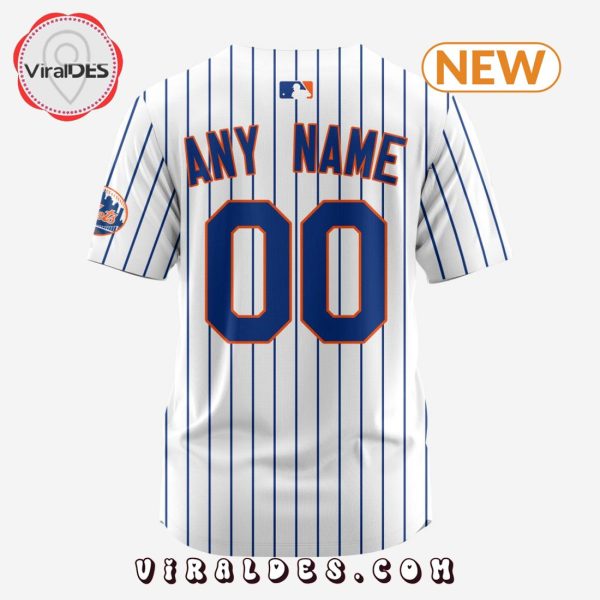 MLB New York Mets Custom 2024 Home Baseball Jersey