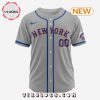 MLB New York Mets Personalized Gradient Design Baseball Jersey