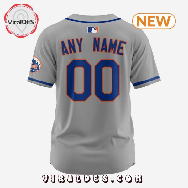 MLB New York Mets Personalized 2024 Road Baseball Jersey