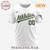 MLB Oakland Athletics Personalized 2024 Road Baseball Jersey