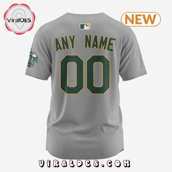 MLB Oakland Athletics Personalized 2024 Road Baseball Jersey