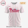 MLB Philadelphia Phillies Personalized 2024 Road Baseball Jersey