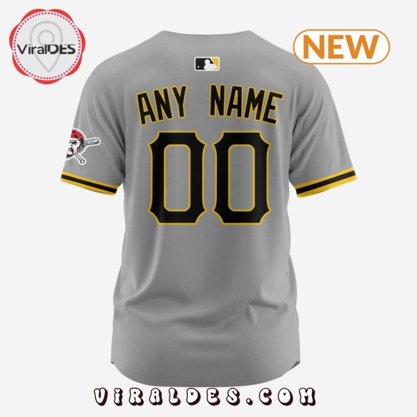 MLB Pittsburgh Pirates Personalized 2024 Road Baseball Jersey