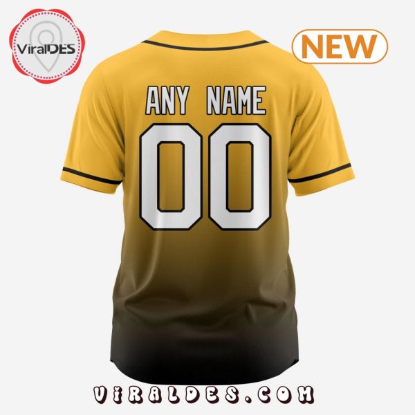 MLB Pittsburgh Pirates Personalized Gradient Design Baseball Jersey