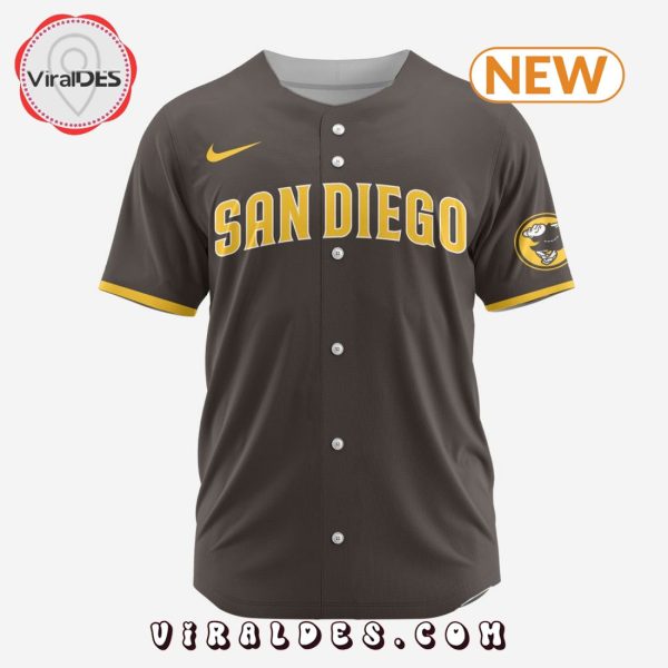 MLB San Diego Padres Personalized 2024 Road Baseball Jersey