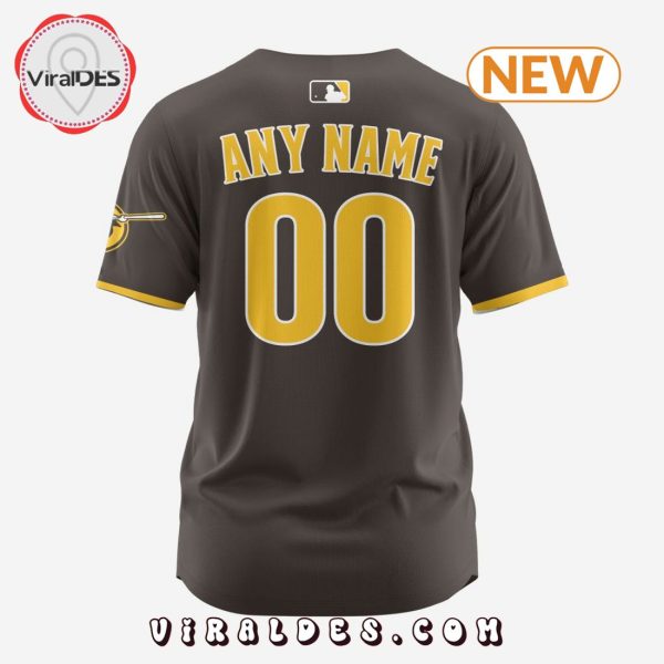 MLB San Diego Padres Personalized 2024 Road Baseball Jersey