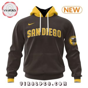 Unveiling the Ultimate Fan Gear: MLB San Diego Padres Personalized 2024 Road Kits Hoodie