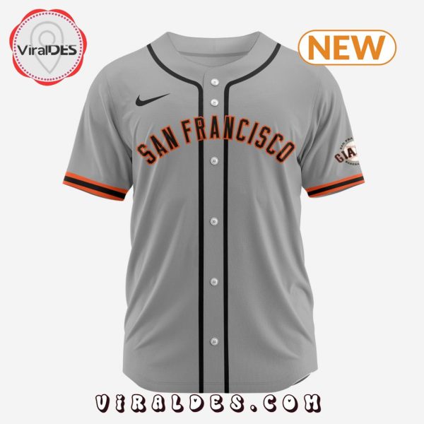 MLB San Francisco Giants Personalized 2024 Road Baseball Jersey