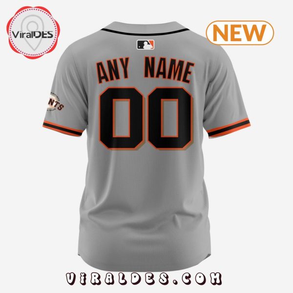 MLB San Francisco Giants Personalized 2024 Road Baseball Jersey