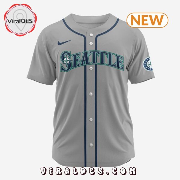 MLB Seattle Mariners Personalized 2024 Road Baseball Jersey