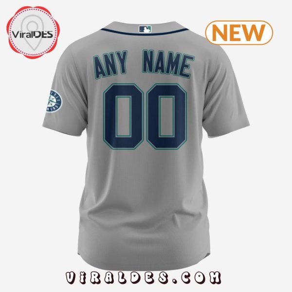 MLB Seattle Mariners Personalized 2024 Road Baseball Jersey