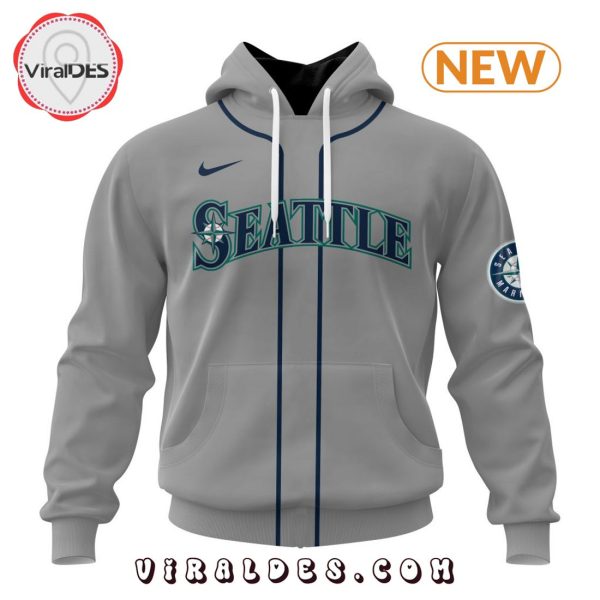 MLB Seattle Mariners Personalized 2024 Road Kits Hoodie