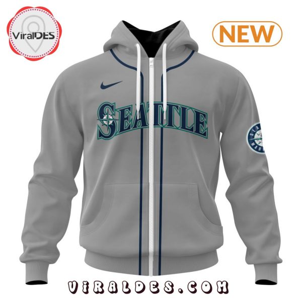 MLB Seattle Mariners Personalized 2024 Road Kits Hoodie