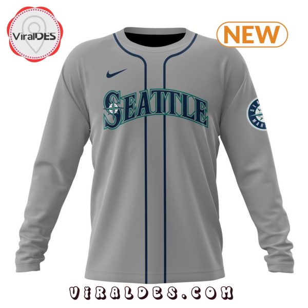 MLB Seattle Mariners Personalized 2024 Road Kits Hoodie