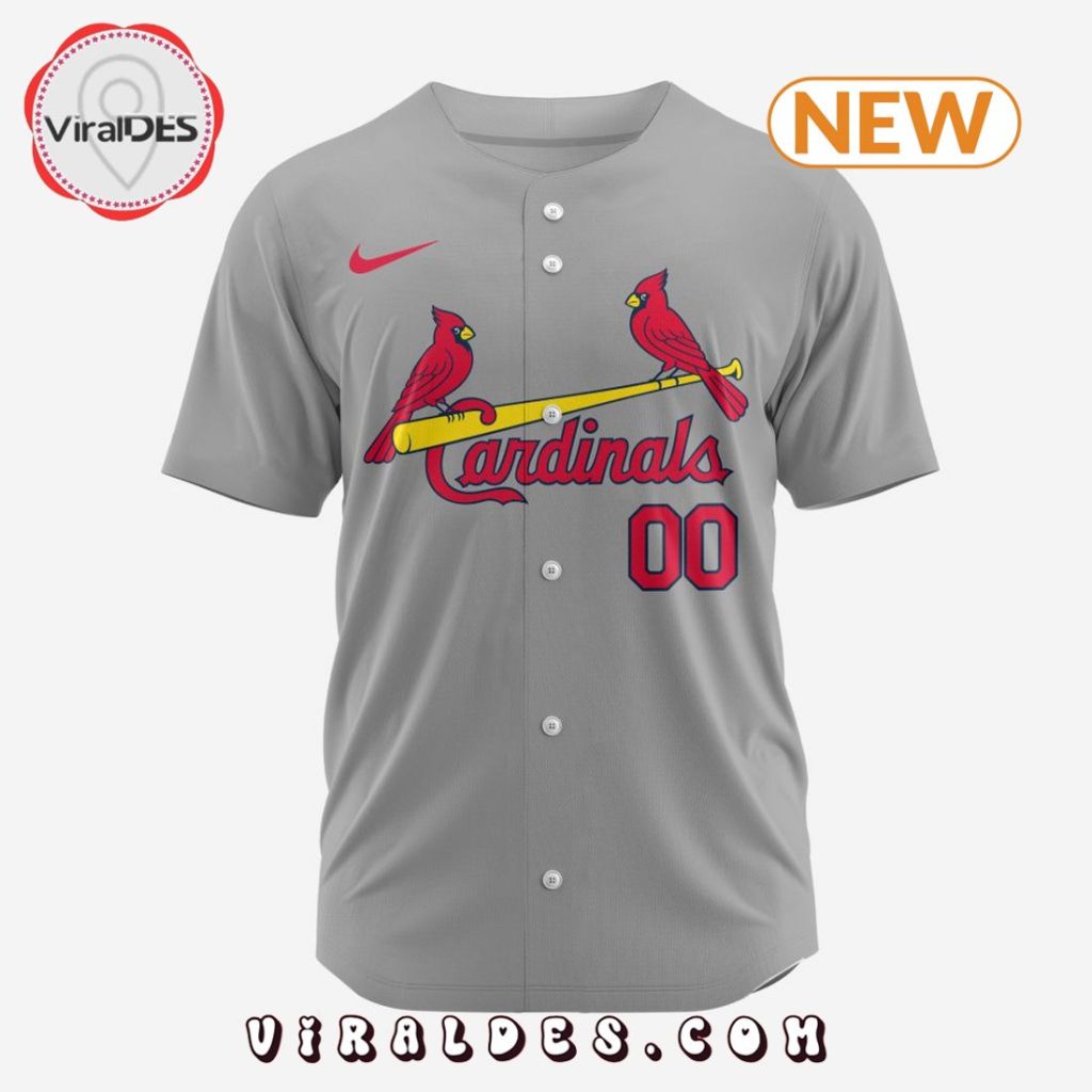 MLB St. Louis Cardinals Personalized 2024 Road Baseball Jersey