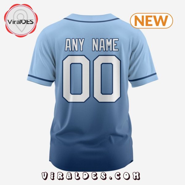 MLB Tampa Bay Rays Personalized Gradient Design Baseball Jersey